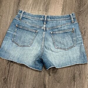 💜Madewell High Rise Denim Blue Women's Shorts Everyday Essential Summer Spring